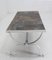 Mid-Century French Wrought Iron & Slate Top Coffee Table 4