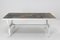 Mid-Century French Wrought Iron & Slate Top Coffee Table, Image 1