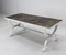 Mid-Century French Wrought Iron & Slate Top Coffee Table 2