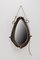 French Horse Leather Yoke Mirror, Late-19th Century 1