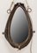 French Horse Leather Yoke Mirror, Late-19th Century 2