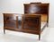 French Art Deco Carved Iroko Bed, 1930s, Image 3
