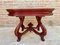 Mid-20th Century Side Table in Wood & Marble Top, 1960s 5