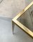 Mid-Century German Hollywood Regency Style Brass Glass Side Couch Table from Vereinigte Werkstätten, 1960s 20