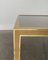 Mid-Century German Hollywood Regency Style Brass Glass Side Couch Table from Vereinigte Werkstätten, 1960s 28