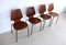 Industrielle dänische Vintage Stühle aus Schichtholz, 4er Set 6