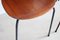 Vintage Danish Industrial Plywood Chairs, Set of 4, Image 3