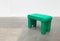 Postmodern Plastic Faux Wood Stool, Image 20