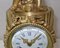 Louis XVI Stil goldene Bronze Uhr 8
