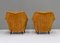 Italienische Sessel im Stil von Ico Parisi, Italien, 1950er, 2er Set 6