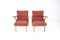 Oak Armchairs, Czechoslovakia, 1960s, Set of 2, Image 3