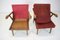 Oak Armchairs, Czechoslovakia, 1960s, Set of 2, Image 13