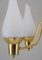 Lámpara colgante sueca moderna de latón y vidrio, Imagen 5