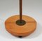 Art Deco Swedish Floor Lamp in Brass and Paper Cord Webbing, Image 6