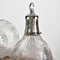 Lampe à Suspension Stiletto Holophane Antique en Verre 5