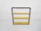 Black and Yellow Metal Room Divider or Bookcase by Tjerk Reijenga for Pilastro, the Netherlands 1960s, Image 4