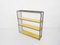 Black and Yellow Metal Room Divider or Bookcase by Tjerk Reijenga for Pilastro, the Netherlands 1960s, Image 1