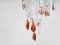 Small Murano Glass Chandelier from Mazzega, Italy, 1960s, Image 9