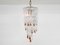 Small Murano Glass Chandelier from Mazzega, Italy, 1960s 2