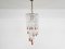 Small Murano Glass Chandelier from Mazzega, Italy, 1960s 4