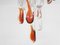 Small Murano Glass Chandelier from Mazzega, Italy, 1960s 7