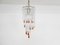 Small Murano Glass Chandelier from Mazzega, Italy, 1960s 1