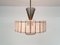 Small Vintage Austrian Brass & Glass Chandelier, 1960s 6