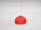 Große rote Hängelampe aus Kunststoff von Ferruccio Laviani für Kartell, Italien 2