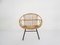 Rattan & Metal Lounge Chair from Rohe Noordwolde, The Netherlands, 1950s, Image 1