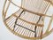 Rattan & Metal Lounge Chair from Rohe Noordwolde, The Netherlands, 1950s 3