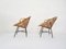 Rattan & Metal Lounge Chair from Rohe Noordwolde, The Netherlands, 1950s, Set of 2, Image 4