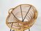 Rattan & Metal Lounge Chair from Rohe Noordwolde, The Netherlands, 1950s, Set of 2 3