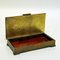 Swedish Brass and Wood Casket Box from Ystad Metall, 1940s 5