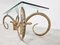 Vintage Brass Ibex or Antilope Coffee Table, 1970s 6