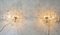 Crystal Sputnik Wall Lights by Val Saint Lambert, 1960s, Set of 2 3