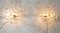 Crystal Sputnik Wall Lights by Val Saint Lambert, 1960s, Set of 2 4