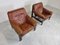 Vintage Leather Lounge Chairs, 1970s, Set of 2 4