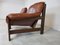Vintage Leather Lounge Chairs, 1970s, Set of 2 5