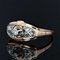 French Art Deco Diamond Ring in 18 Karat Yellow Gold, 1930s 4