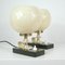 Mid-Century Swedish Marble, Opaline & Brass Table Lamps, 1940s, Set of 2 16