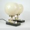 Mid-Century Swedish Marble, Opaline & Brass Table Lamps, 1940s, Set of 2, Image 16