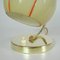 Deutsche Bauhaus Art Deco Tischlampe aus Messing & Opalglas, 1930er 12