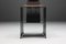 Postmodern Cognac Leather & Metal High Back Dinning Chair, 1980s 5