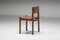 Italian Walnut & Leather Dining Chair, Image 8