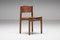 Italian Walnut & Leather Dining Chair 1