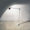 Lámpara de pie italiana posmoderna de metal blanco y plástico, años 80, Imagen 11