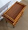 Blonde Mahogany Table with Wheels, 1960s 5