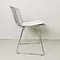 Leather and Chrome Chairs by Harry Bertoia for Knoll, Set of 4 3
