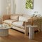 Ashby Coffee Table Handcrafted in Honed Bianco Carrara by Kevin Frankental for Lemon 3