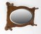 Entry Coat Rack with Oval Beveled Mirror, France, Early 20th Century 2